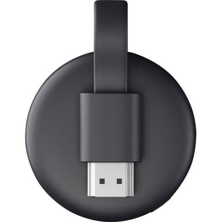 Google Chromecast - Charcoal & Black