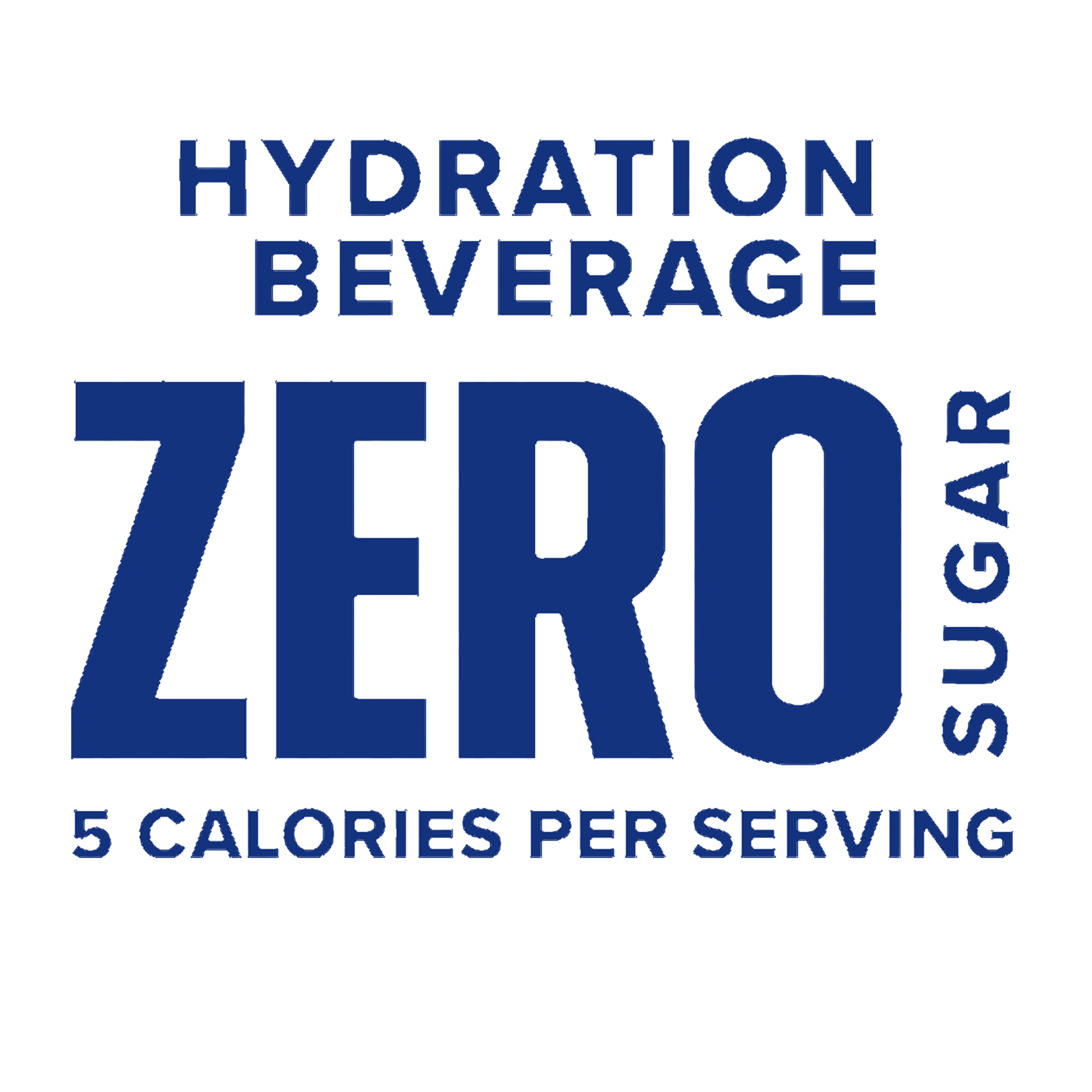 Great Value Zero Sports Hydration Drink, Mixed Berry, 20 fl oz, 8 Bottles