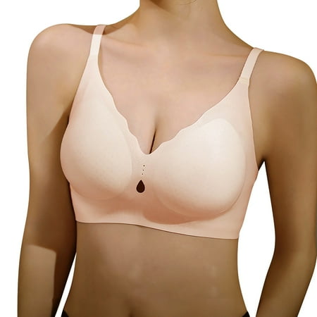 Clearance! Minimizer Bras For Women Strapless Silicone Adhesive Bra Backless Bra For Women Breathable Reusable Sticky Bras With Adjustable Closure Perfect For Dresses/Tube Tops/Eveni Pink XXL