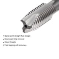 thumbnail image 3 of Unique Bargains 1/2-13 UNC High Speed Steel Machine 3 Flutes Spiral Point Thread Tap Uncoated, 3 of 5