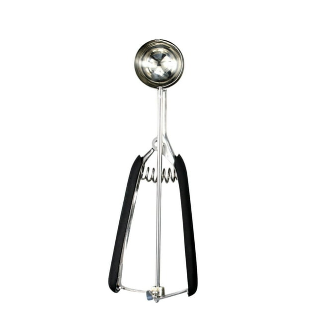 Stainless Steel Ice Cream Scoop Cookie Scoop - Ice Cream Scoop - Premium Cookie Dough Scoop for Baking - Stainless Steel - Small Scoop, Medium & Large Scoop Optional