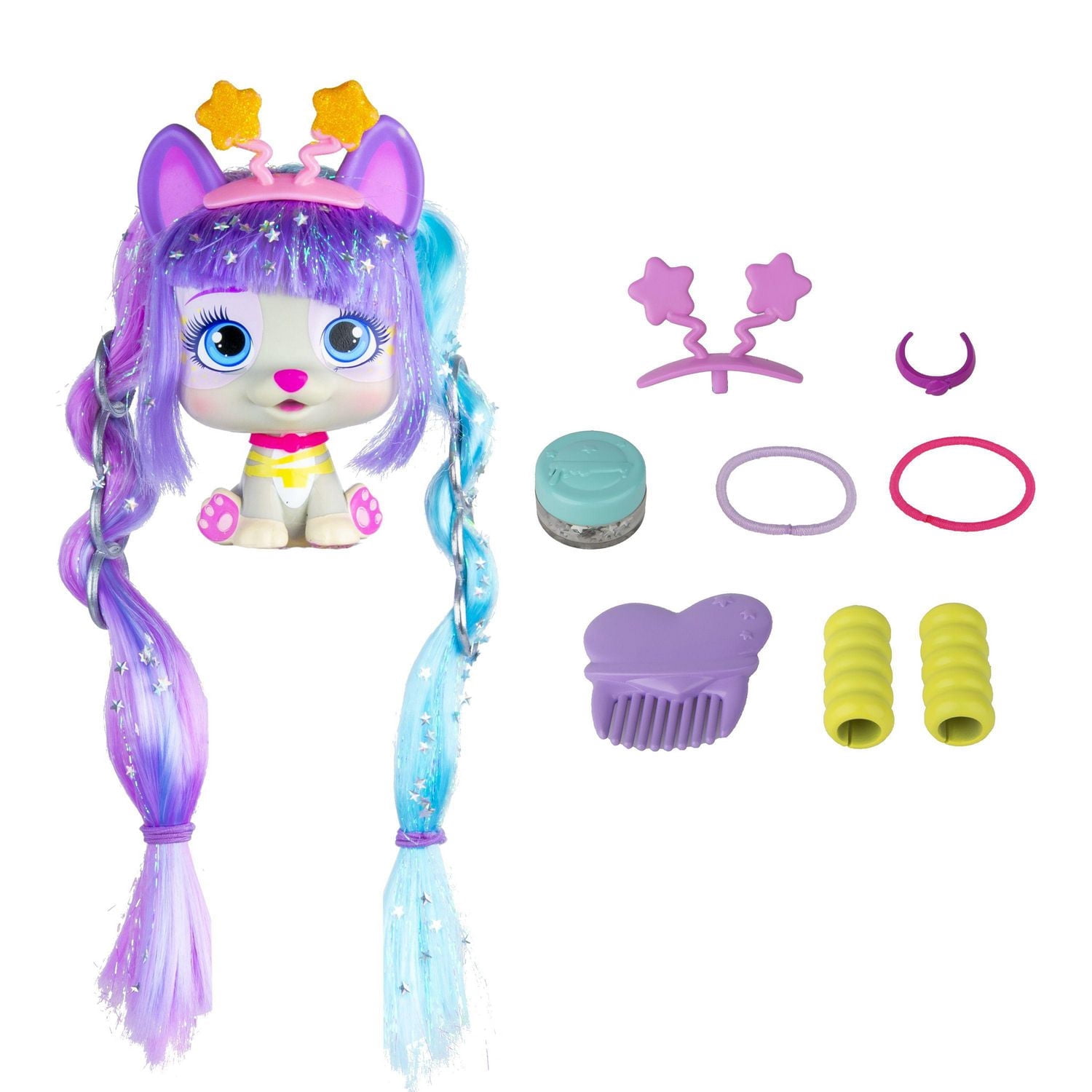 VIP Pets - Poupée surprise aux cheveux à révéler