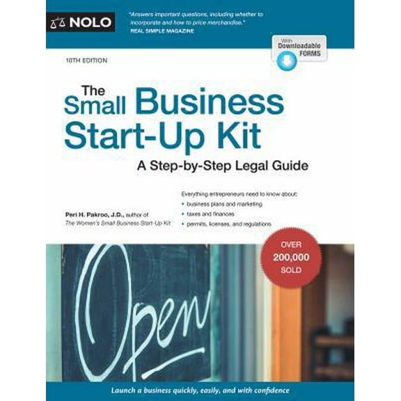 Pre-Owned The Small Business Start-Up Kit: A Step-By-Step Legal Guide (Paperback) 1413324746 9781413324747