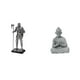 thumbnail image 1 of Figura Decorativa De Buda Mono, Adorno De Mesa Para Entrada, Chimenea, Dormitorio, Decoración Del Hogar, Regalo De Inauguración De La Casa, Escultura En Miniatura Coleccionable., 1 of 8
