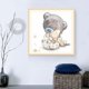 thumbnail image 3 of Precioso oso de dibujos animados DIY de pintura de imágenes de de imitación para niños Muñeca de oso Gloria Kit de pintura de diamante, 3 of 8