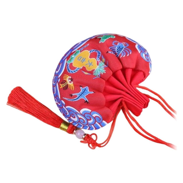 Sonducket Bolsa de bolsita con borla, bolsas con cordón de fragancia, bolsa de embalaje de regalo para ropa, recuerdo de fiesta, joyería, Ropa, zapatos y accesorios Miscelánea Rojo