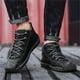 jovati Chaussures pour Hommes Chaussures d'Extérieur Décontractées Chaussures en Cuir Minces – image 2 sur 9