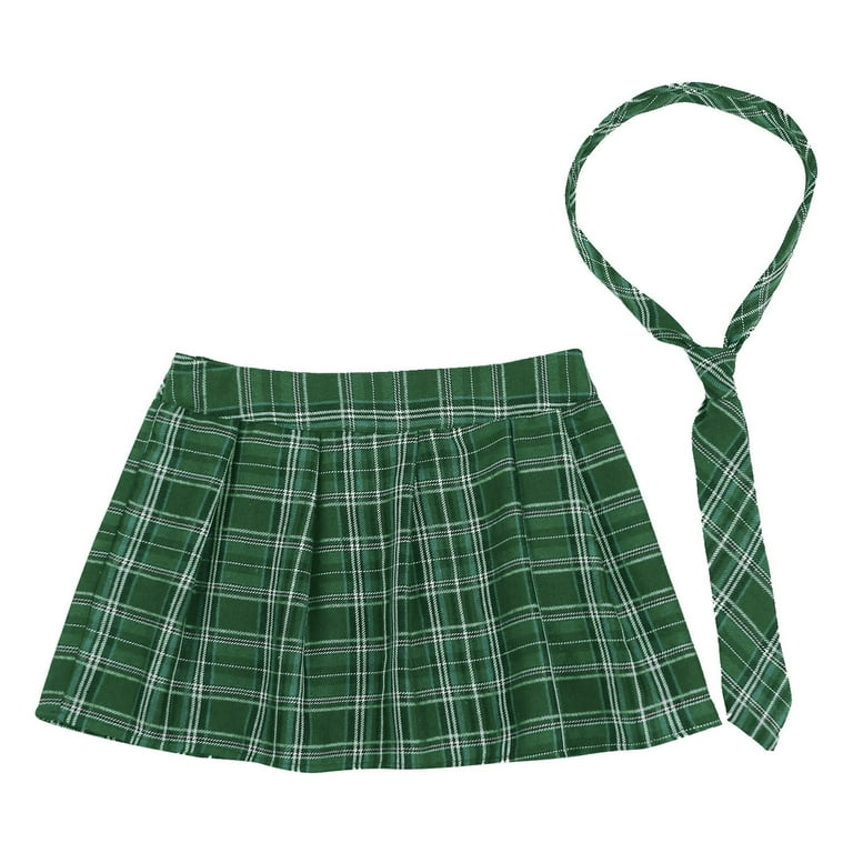 High waisted plaid skirt 4xl hotsell