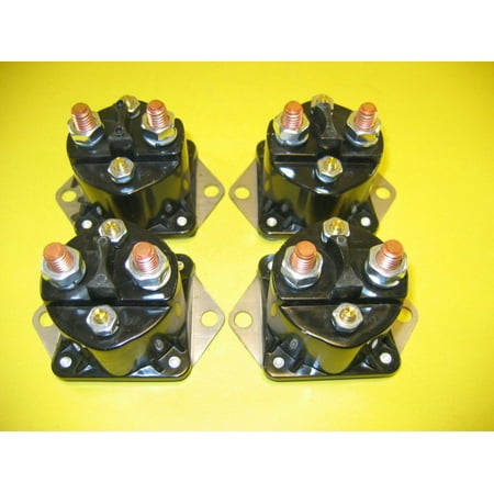 DB Electrical SMR6005K2 Winch Solenoid For Warn 12 Volt Heavy Duty /28396 /15-487 /440262 /546-033 /1231A /WS487 /(Pack Of 4)