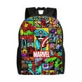 thumbnail image 2 of The Avengers Backpack Printed Travel Backpack For Daily Work Sports Backpack Travel Bag 17 inch, 2 of 9