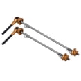 thumbnail image 3 of Bike Skewer, Bicycle Skewer Anodic Oxidation Plating Ultralight TC4T  Alloy  For Front Rear Wheel Red,Black,Golden, 3 of 8