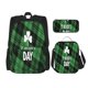 thumbnail image 1 of Easygdp St Patrick's day Mochila para Niños y Niñas con Set de Caja de Almuerzo y Estuche para Lápices 3 en 1, Mochila Escolar Estampada para Adolescentes, 1 of 7