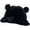 Black, variant on LinYooLi Women Winter Hat Cute Soft Bear Ears Hat Plush Fisherman's Cap Warm Student Bucket Hat Detachable Pompom Hat