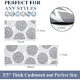 thumbnail image 6 of Anti Fatigue Kitchen Rug Sets 2 Piece Non Slip Kitchen Mats for Floor Cushioned Kitchen Rugs and Mats Waterproof Comfort Standing Mat Runner for Kitchen,Home Office,Sink,Laundry, 6 of 6