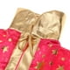 thumbnail image 3 of Capa de estrella con estampado dorado para niños, disfraz de  para Halloween Yuyangstore  Los niños de Halloween Rose capa roja, 3 of 8