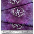 thumbnail image 2 of Soimoi Rayon Fabric Leaves,Floral & Galaxy Texture Fabric Prints by Yard 42 Inch Wide, 2 of 3