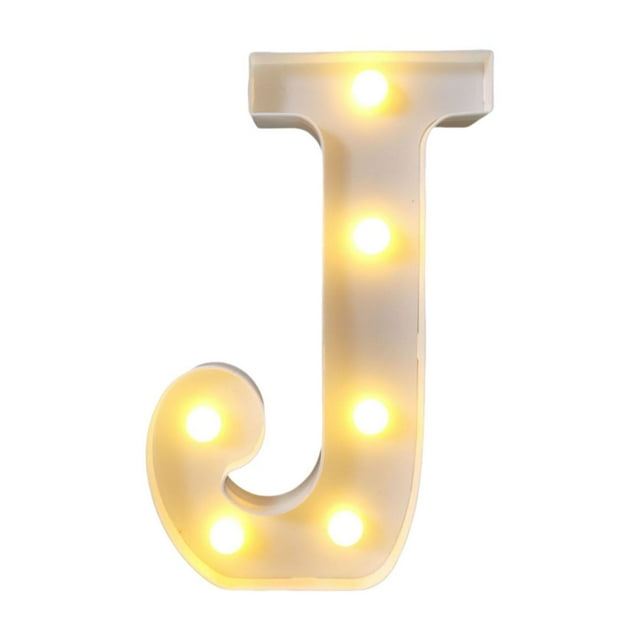 Matoen Letters Lights Alphabet Lamp LED Letter Lighting Letter Light Illuminated Letters Night Lights Decoration For Birthday Party Wedding Children’s Room