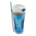 thumbnail image 5 of Vaso 24 Oz Azul Sistema Autoclose Con Popote Contigo, 5 of 5