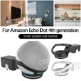 thumbnail image 4 of Soporte De Estante De Montaje En Pared Para Amazon Echo Dot 4, Soporte De Montaje Completo, Soporte De Montaje Para Tableta, Solución De Ahorro De Espacio Para Smart Home Guardurnaity EL012132-00, 4 of 6