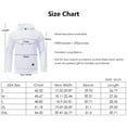 thumbnail image 5 of Xidunhg Mens Hoodies Pullover Long Sleeve Waffle Casual Sweatshirt with Pocket White S, 5 of 5