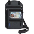 thumbnail image 1 of Travel Neck Pouch Neck Wallet with RFID Blocking Passport Holder Travel Pouch Neck Wallet Family Passport Holder Organizer Case (Dark Grey), 1 of 4