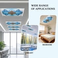 thumbnail image 4 of 3 Pack Magnetic Fluorescent Light Covers, 2x4 Ft,Modern Landscape Snow Mountain Lake Forest Magnetic Light Covers for Ceiling Lights Classroom Office Home Decor, 4 of 9
