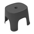 thumbnail image 2 of Bamboohart Tabouret de Salle de Bain Multifonctionnel Portable Stable Tabouret pour Changer de Chaussures Banc de Douche Noir, 2 of 9