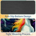 thumbnail image 4 of Unicorn Printed Square Mousepad Desk Pad Desk Mat, 8.3x9.8 Inch, Non-Slip Rubber Bottom, Suitable for Office and Gaming, 4 of 6