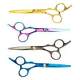 thumbnail image 5 of Tijeras para el cabello, tijeras para cortar el cabello, peluquero, corte de pelo, salones de corte, uso doméstico para hombres y mujeres, 5 of 5