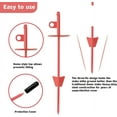thumbnail image 4 of Mi Metty dog tie out stake-Heavy Duty Dog Stake,Dog Stake Allows Dogs Up to 200 lbs,360° Swivel Dog Anchor for Outside Beach,Camping, Yard,2pcs stake for dog cable, 4 of 6