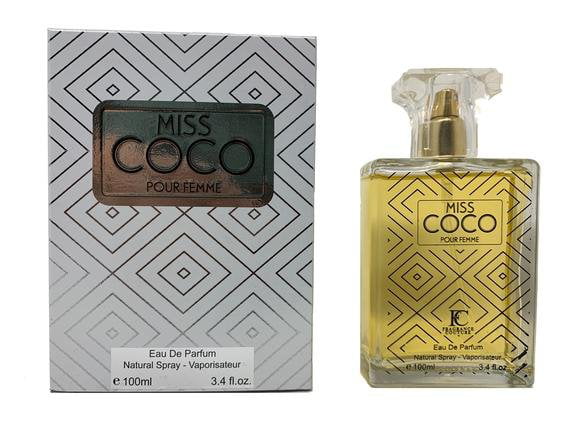 Miss Coco Pour Femme by Fragrance Couture Eau de Parfum Spray 3.4oz