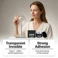 thumbnail image 6 of Transparent Display Adhesive Putty - Reusable, Residue-Free Mounting Gel for Vases, Collectibles, Posters, and Various Surfaces, 6 of 8