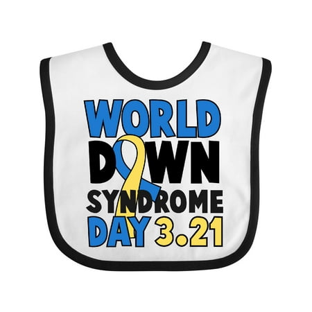 

Inktastic World Down Syndome Day 321 Gift Baby Boy or Baby Girl Bib