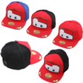 thumbnail image 2 of Gorra de béisbol bordada con Rayo McQueen de Disney para niños, Anime Car Story, Hip Hop, llanta plana, protector solar, regalo de cumpleaños Fivean unisex, 2 of 2