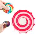 thumbnail image 1 of Nuevo Candy Color Fingertip Spinning Top Toys Colorful Printed Rotating Descompression Toy Gyro Toy Para Bebé Monstrate FN006945-01, 1 of 6