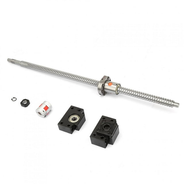 500mm Ball Screw Set, Collar SFU1605 Ball Screw, 6.35x10mm Coupling Engraving Machine For Industrial Automation Devices Stepper Motor Rails 3D Printer