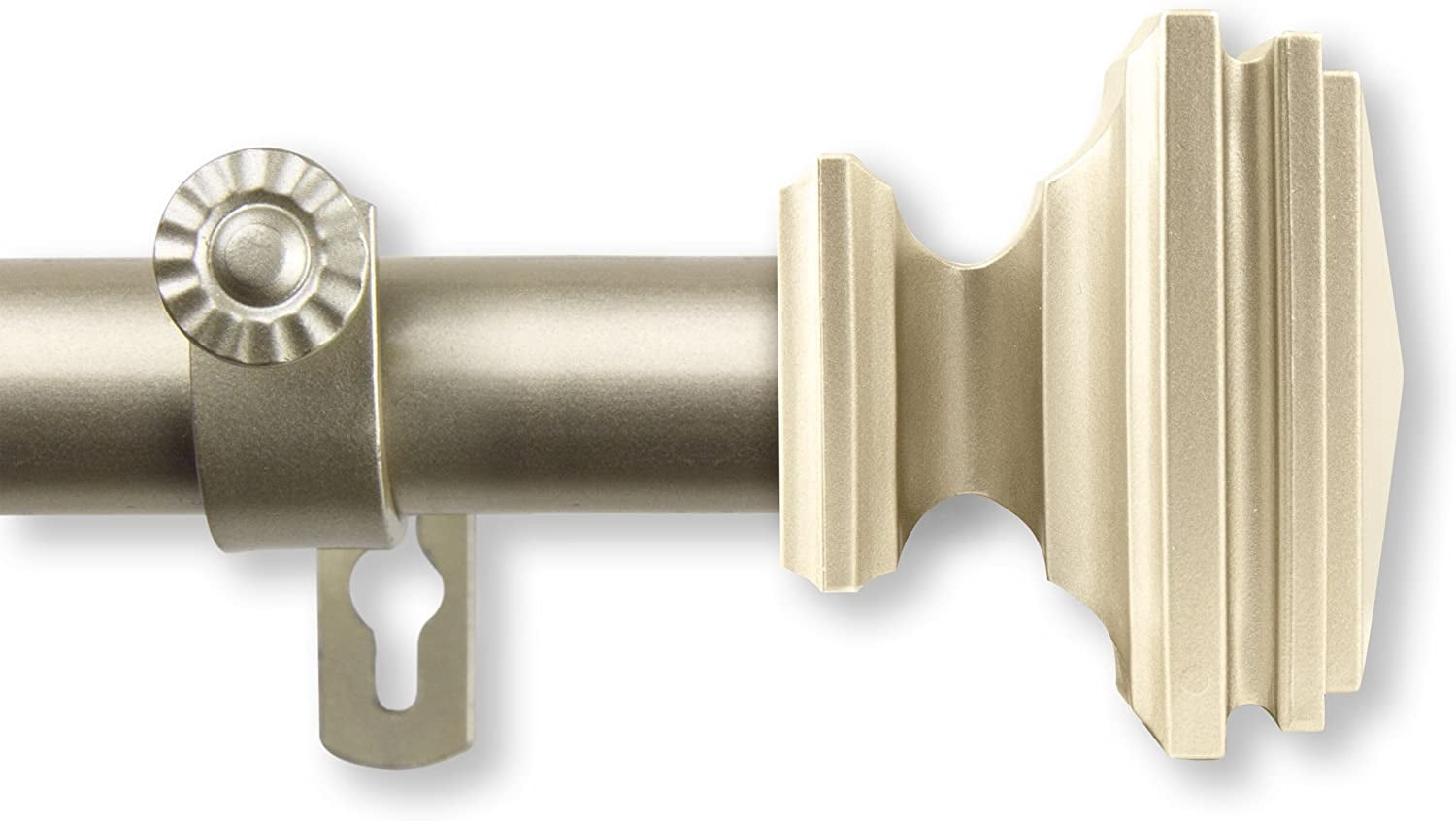 Wilson 1" dia. Curtain Rod 66-120 inches - Gold