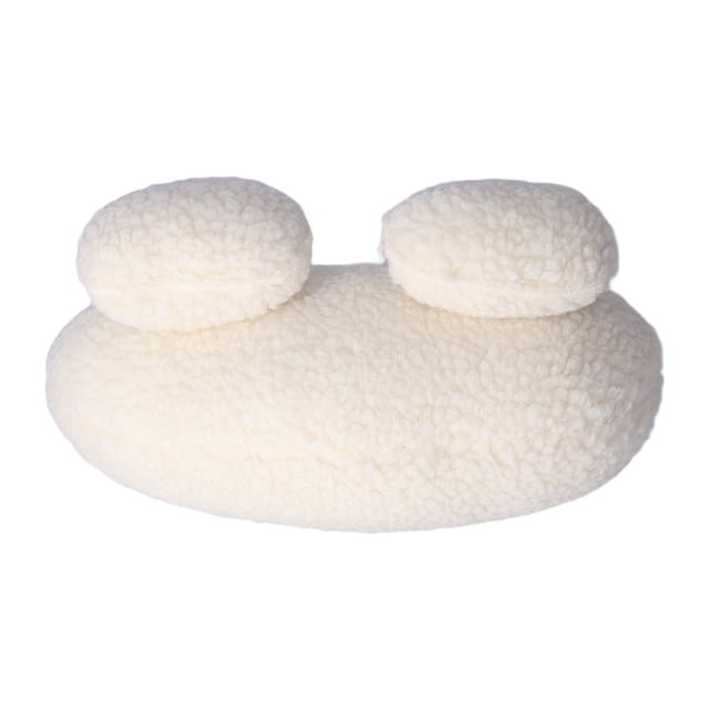 Accesorios para posar para fotografía de bebés recién nacidos, almohadas para posar, relleno suave para canasta de bebé, accesorio para fotos beige