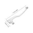 thumbnail image 2 of LABSERRON Aluminum Motorcycle Control Lever 1 Pair for Harsh Outdoor Conditions 17.50X4.50X1.50cm, 2 of 8