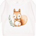 thumbnail image 3 of Inktastic Brown Squirrel Toddler Sweatshirt, 3 of 4