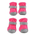 thumbnail image 1 of cómodos resistentes para perros de primavera verano con correas de sujeción reflectantes suelas resistentes l, tal se describe Yinane Botas de zapatos para perros, 1 of 8