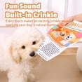 thumbnail image 4 of Durable Newspaper Dog Toy for Chewing, Crinkle Texture & Teeth Cleaning – Interactive Tug-of-War Play, Washable, Safe & Non-Toxic for Puppy Small Medium Furry Friends (1pcs), 4 of 8