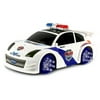 VT Speed Police Nissan 350Z Battery Operated Kid's Bump and Go Toy Car w/ Cool Flashing Lights, Sounds (Colors May Vary)