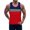 Red, variant on Sngxgn Men's Workout Tank Tops Gym Sleeveless T-Shirts Fitness Bodybuilding Shirts(Army Green,XL)