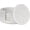 White, variant on Round Marble Coasters Set of 6 with Holder - White Stone 3.5 Inch | Felt-Backed Base, Polished Stone, Hand-Cut Veining, Drink Coasters for Coffee Table Desk Bar Cart, Boxed