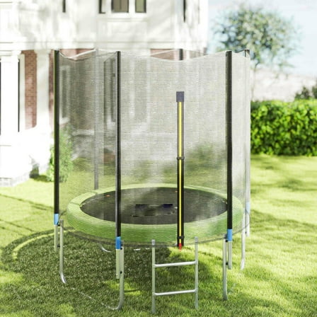 Resenkos 14ft Replacement Trampoline Spring Cover Pad, Waterproof Safety Mat - Green