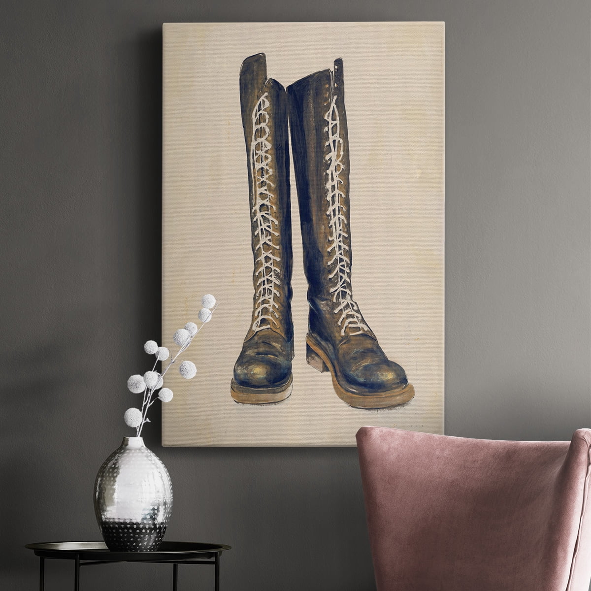 The Shoe Fits III V1 Premium Gallery Wrapped Canvas - Ready to Hang