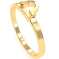 thumbnail image 5 of Libra Zodiac Sign Ring In Solid 14k Yellow Gold, 5 of 6