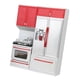 thumbnail image 5 of Estufa de cocina Refrigerador Juguetes de cocina con pilas para 3 años + rojo Sunnimix Modern Kitchen Toys, 5 of 8