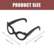 thumbnail image 5 of KAKOWELY 100 piezas de gafas para muñecas, decoración de gafas para muñecas, accesorios para muñecas a escala 1/6, 5 of 5